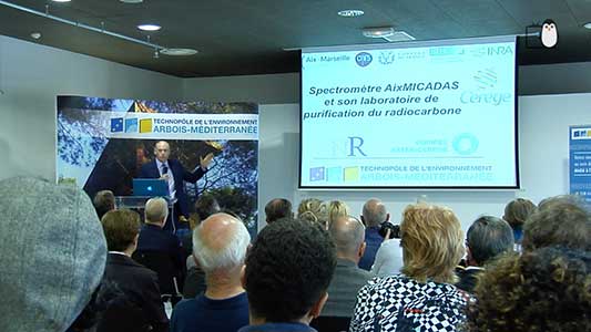 Inauguration Spectromètre Technopole de l'Arbois