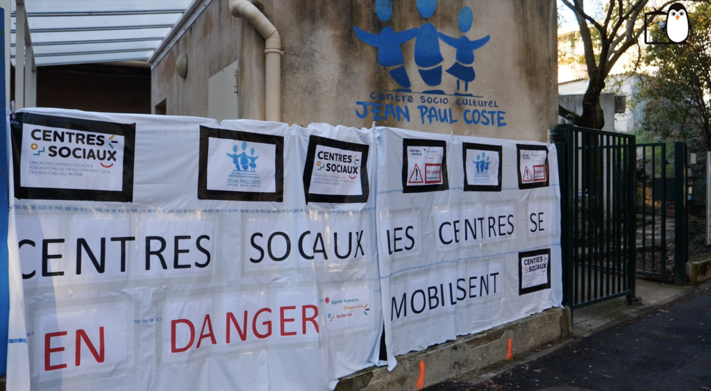 Mouvement de grèves et témoignages des Centres Sociaux d'Aix-en-Provence
