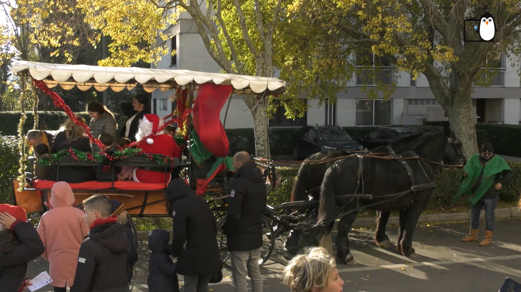 Calèche de Noël 2022 : CSC La Grande Bastide