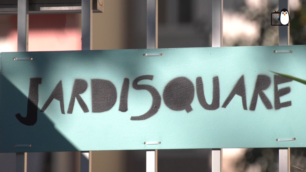 Inauguration du Jardisquare 