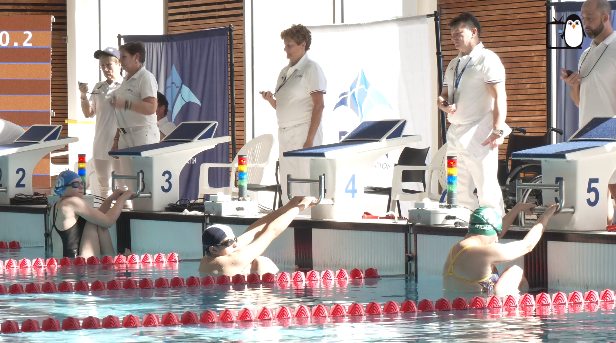 Championnat interrégional de natation organisé par le Club Handisport Aixois