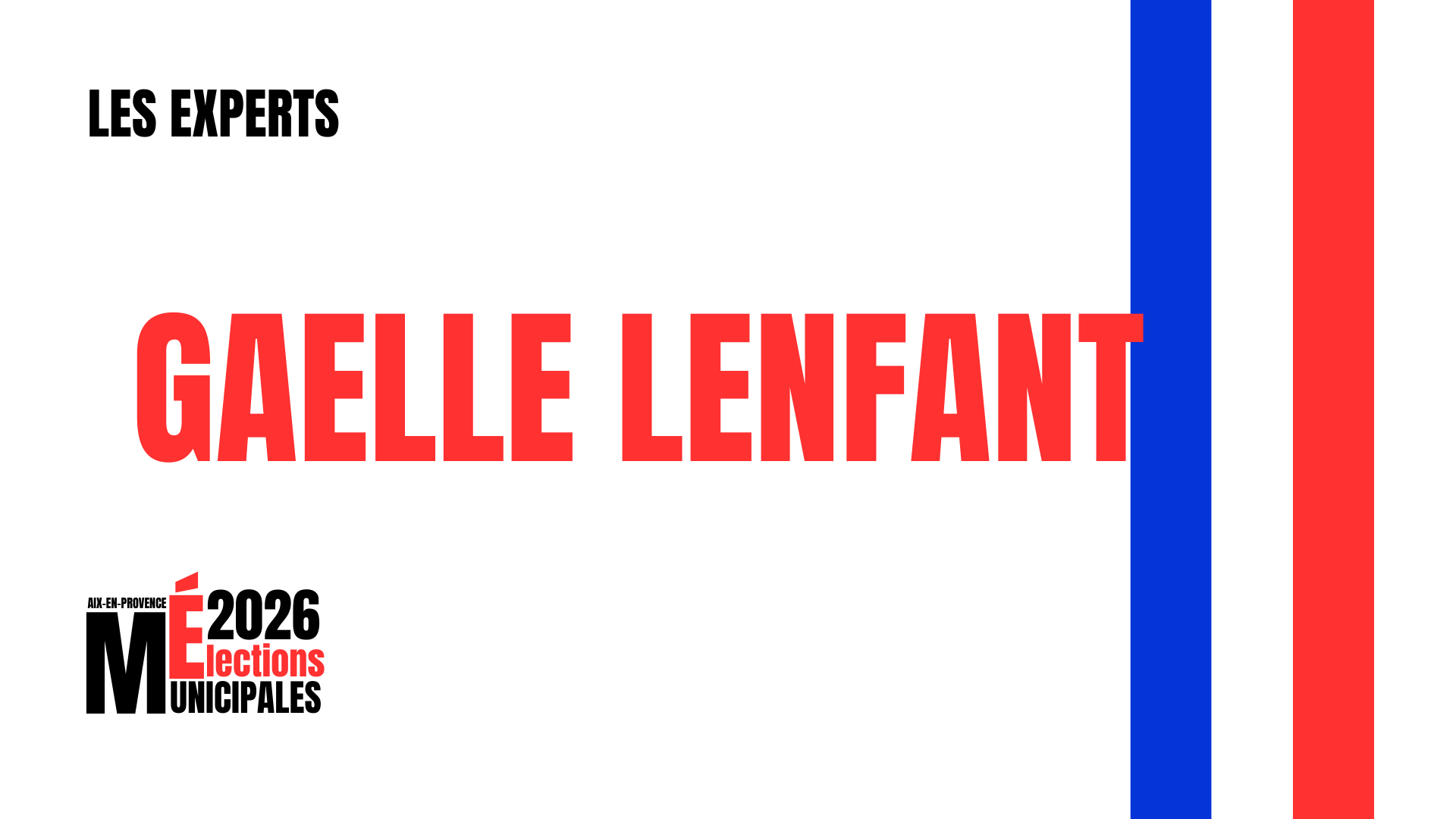 Les Experts : Gaelle Lenfant