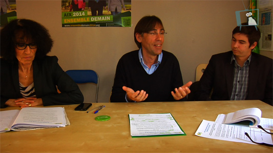 Conférence de presse de François HAMY- Présentation de l'Atelier permanent d'écologie