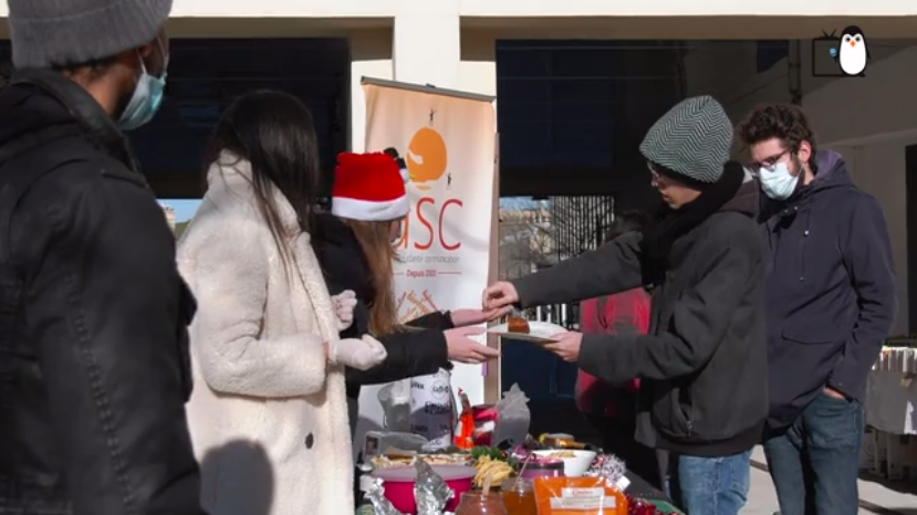 Buffet solidaire de Noël à la faculté ALLSH