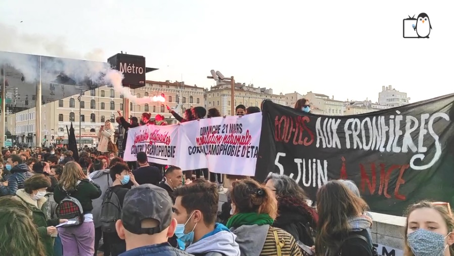 Manifestation pour la Journée du droit des femmes