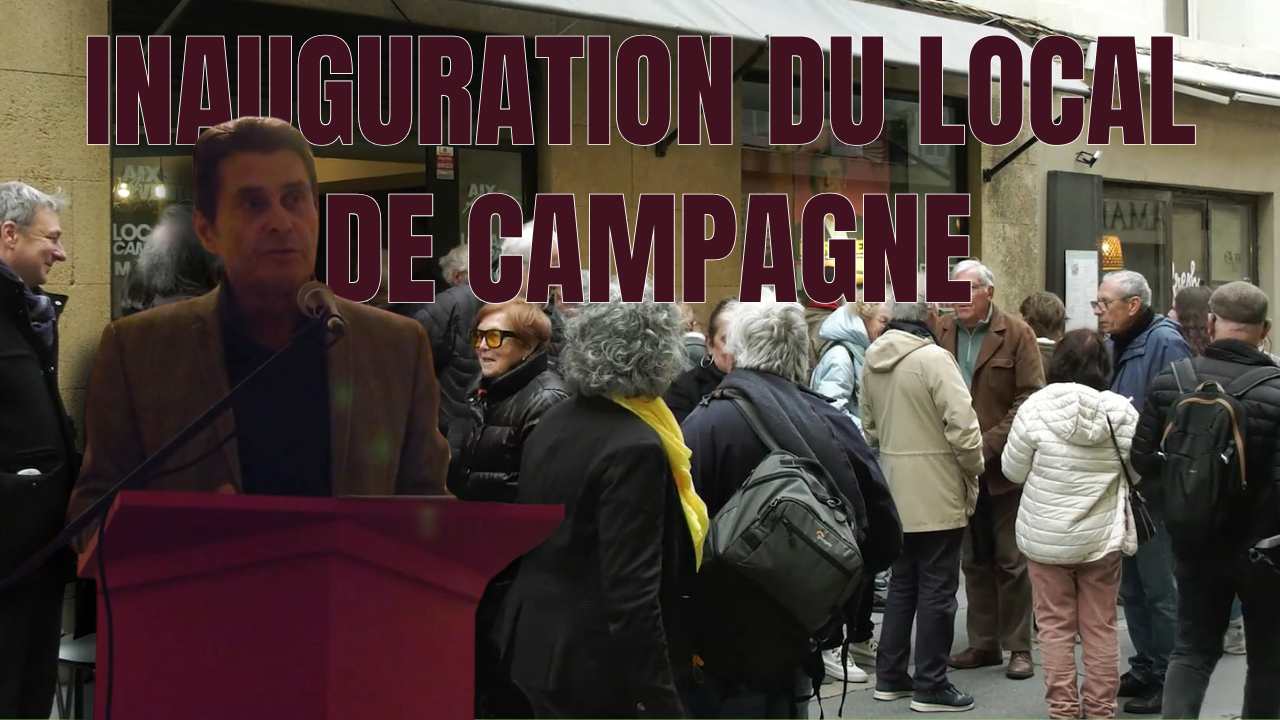 Municipales 2026 : Marc Pena inaugure son local de campagne