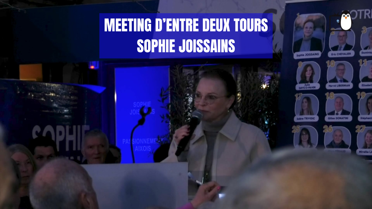Meeting Sophie Joissains - Élections municipales 2026