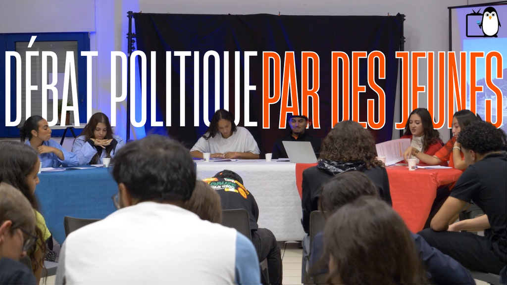 Simulation d'un débat politque entre les jeunes du centre social Albert Camus