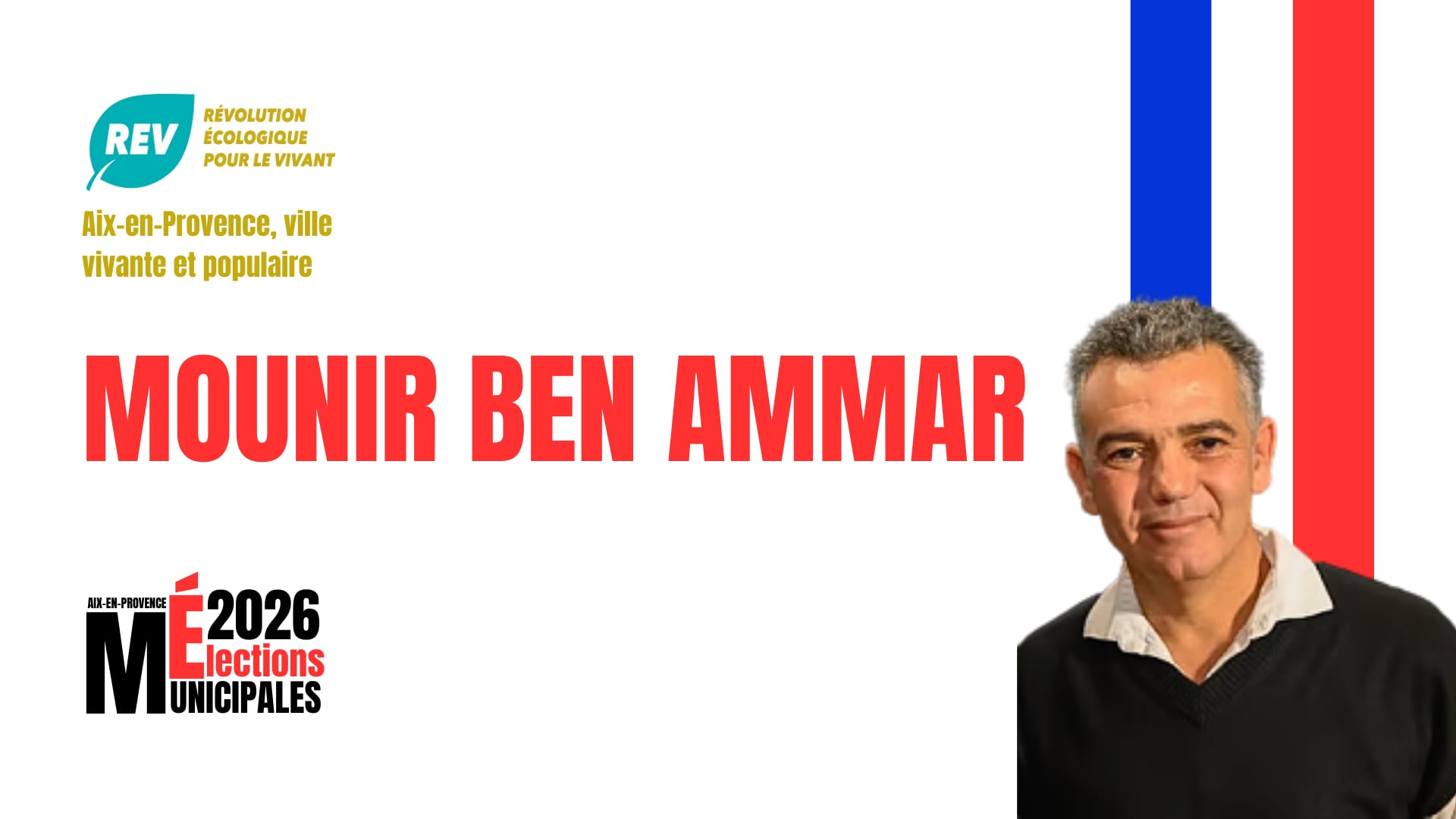 Municipales 2026 : Mounir BEN AMMAR