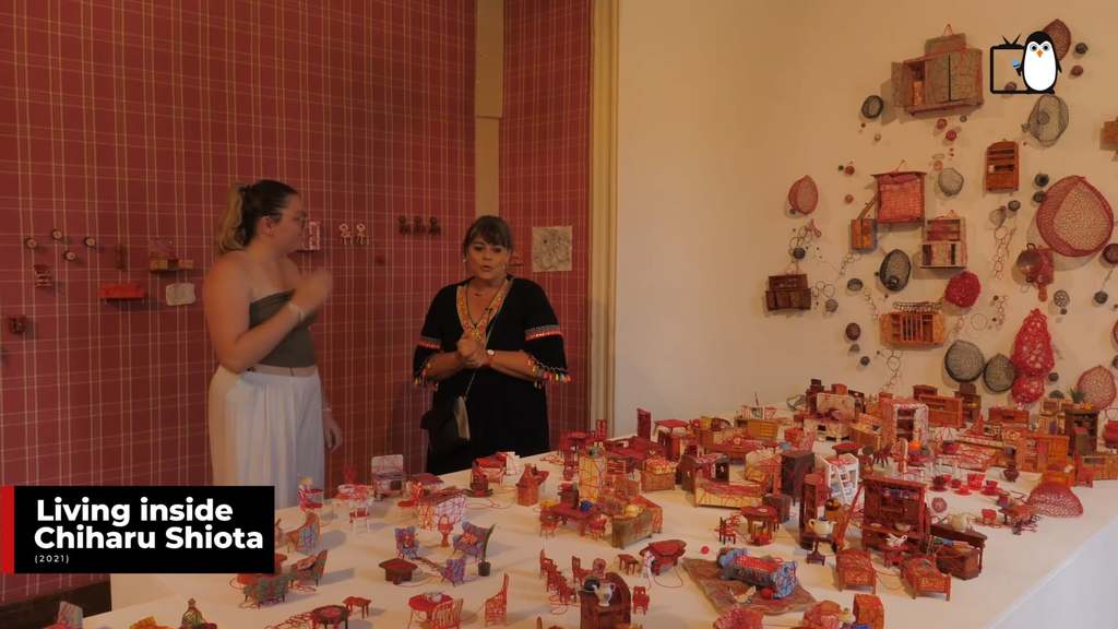Beyond consciousness : l'exposition Chiharu Shiota