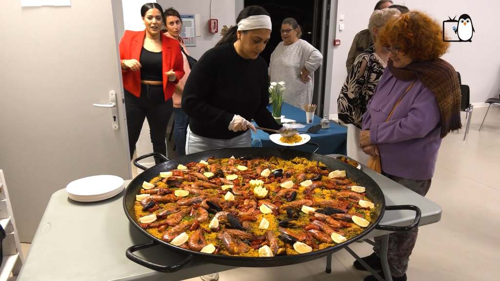 Soirée paella avec Jas en Couleurs