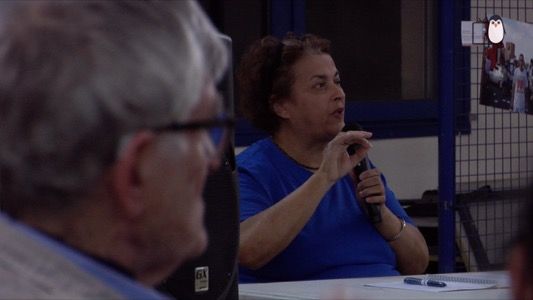 Grand débat au centre social et culturel "Les Amandiers"