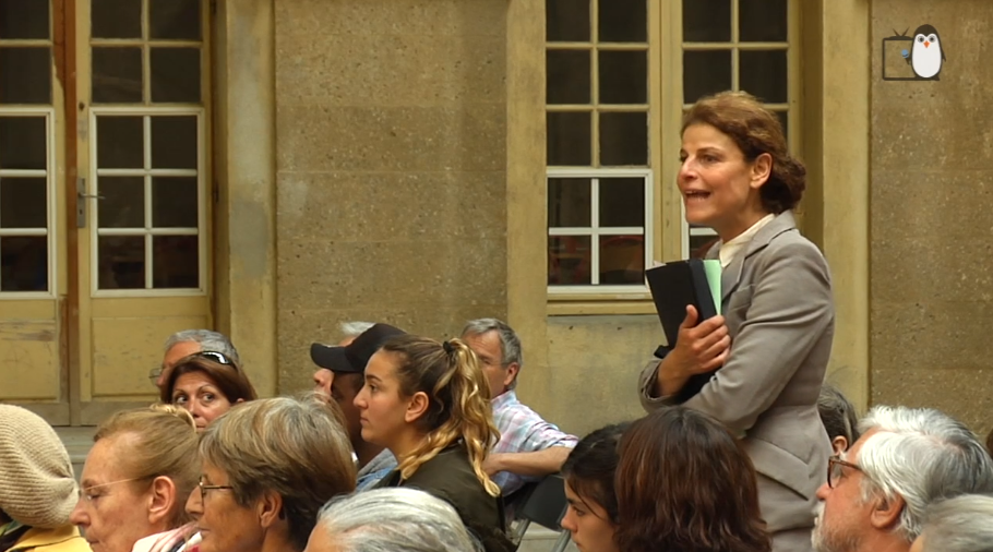 Représentation de la pièce En cause: J. Robert Oppenheimer