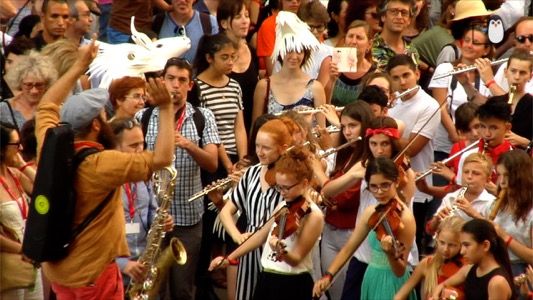 Parade des animaux du Festival d'Art Lyrique