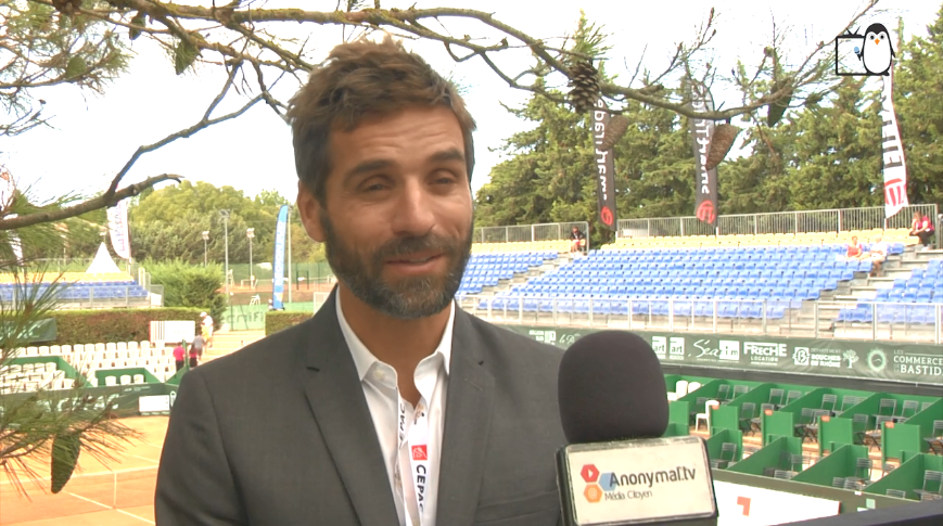 Open du Pays d’Aix : interview d’Arnaud Clément